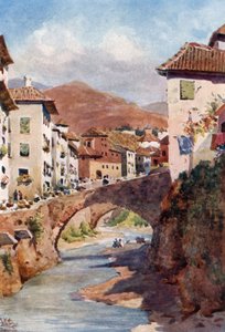 Granada, Calle del Darro von William Wiehe Collins
