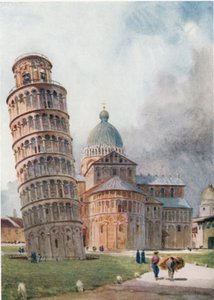 Pisa. Der Campanile und Duomo