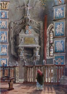 Rimini. Isottas Grab in der Kathedrale von William Wiehe Collins
