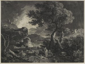 Die Zerstörung der Kinder der Niobe, 1761