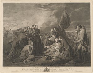 Der Tod von General Wolfe