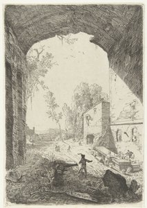 Gasthaus bei der Grotta della Ninfa Egeria
