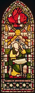 St. Markus, ca. 1870 (Buntglas)