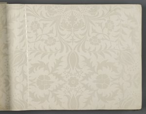 Tapetenmusterbuch, vor 1917 (Druck) von William and Company Morris