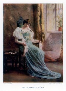 Dorothea Baird, englische Bühnen- und Filmschauspielerin, 1901