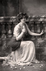 Gabrielle Ray 1883-1973, englische Schauspielerin, 1900er Jahre