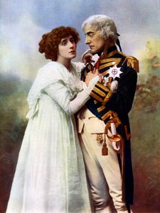 Johnston Forbes-Robertson 1853-1937 und Mrs. Patrick Campbell 1865-1940, 1899-1900