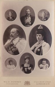 Königliche Porträts von William and Daniel Downey