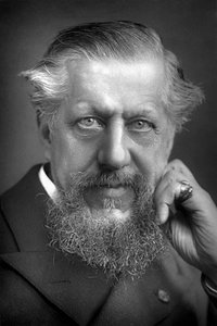 Sir Edwin Arnold 1832-1904, englischer Dichter und Journalist, 1893
