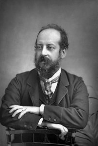 Sir James Dromgole Linton 1840-1916, englischer Maler, 1890 von William and Daniel Downey
