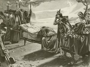 Tannhäuser, Akt III letzte Szene von William de Leftwich Dodge