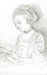 Frau beim Lesen