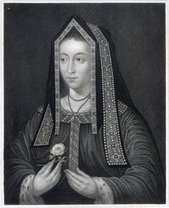 Porträt von Elizabeth von York von William the Younger Holl