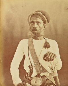 Porträt eines Sikh-Kriegers