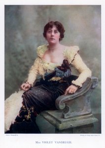 Violet Vanbrugh, englische Schauspielerin, 1901
