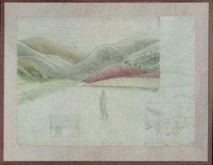 Studie für Santissima Trinita, ca. 1924 von Winifred Knights