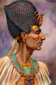 Ramses II., altägyptischer Pharao der 19. Dynastie, 13. Jahrhundert v. Chr., 1926 von Winifred Mabel Brunton