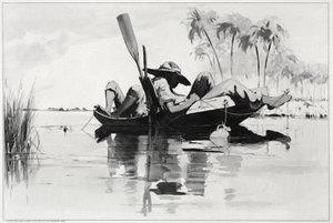 Eine Angelgesellschaft von Winslow Homer