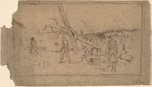 Vorrücken der Scharmützellinie, 1864