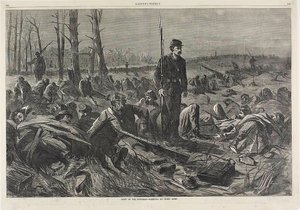 Armee des Potomac—Schlafend auf ihren Waffen von Winslow Homer