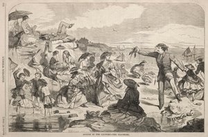 August auf dem Land - Die Küste, 1859