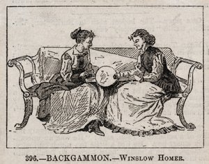 Backgammon von Winslow Homer