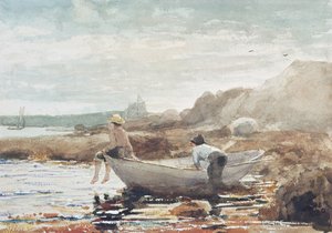 Jungen am Strand