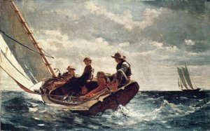 Breezing Up (A Fair Wind) von Winslow Homer