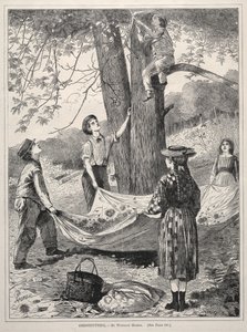 Kastaniensammeln von Winslow Homer
