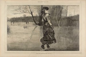 Eine Figur schneiden von Winslow Homer