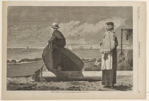 Papa kommt von Winslow Homer
