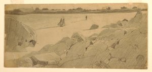 Strand bei Marshfield von Winslow Homer
