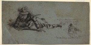 Drei Tage an der Front, ca. 1863 von Winslow Homer
