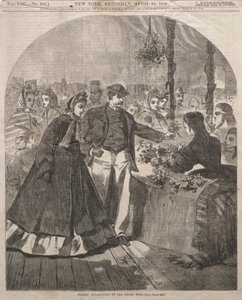 Blumenabteilung der Großen Messe von Winslow Homer