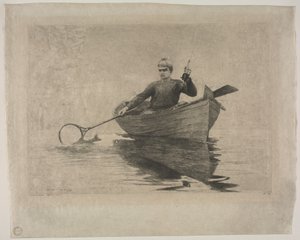 Fliegenfischen von Winslow Homer
