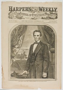 Hon. Abraham Lincoln, geboren in Kentucky, 12. Februar 1809
