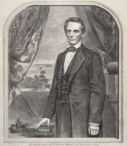 Hon. Abraham Lincoln, geboren in Kentucky, 12. Februar 1809 von Winslow Homer