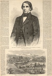 Der ehrenwerte Elihu B. Washburne aus Illinois, Vorsitzender des Handelsausschusses, aus Harper