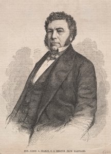 Hon. James A. Pearce, US-Senator aus Maryland, 1859 von Winslow Homer