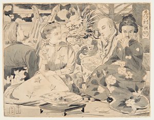 Internationale Teeparty von Winslow Homer