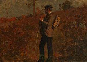 Mann mit Rucksack, 10. Oktober 1873