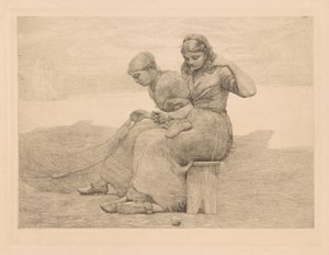 Die Risse ausbessern von Winslow Homer
