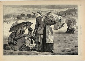 Am Strand von Long Branch—Die Kinderstunde von Winslow Homer