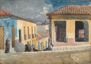 Santiago de Cuba: Straßenszene von Winslow Homer