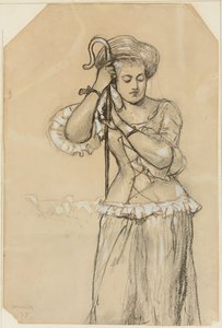 Schäferin, 1877 von Winslow Homer