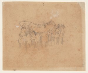 Studie für "Das Wrack"