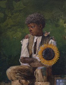 Sonnenblume zum Lehrer bringen von Winslow Homer