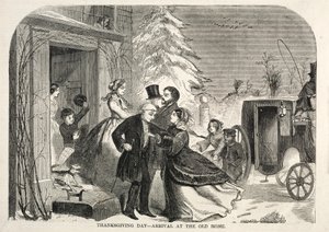 Erntedankfest - Ankunft im alten Zuhause, 1858