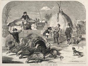 Erntedankfest - Mittel und Wege von Winslow Homer