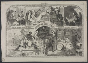 Thanksgiving Day, 1860 - Die zwei großen Gesellschaftsklassen von Winslow Homer